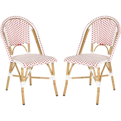 Salcha Indoor Outdoor French Bistro Side Chair (Set Of 2) - Safavieh - Image 9