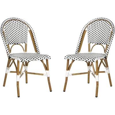 Salcha Indoor Outdoor French Bistro Side Chair (Set Of 2) - Safavieh - Image 10