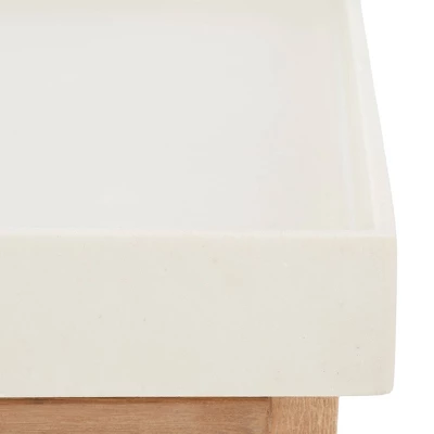 Terance Side Table - Natural/Beige - Safavieh - Image 2