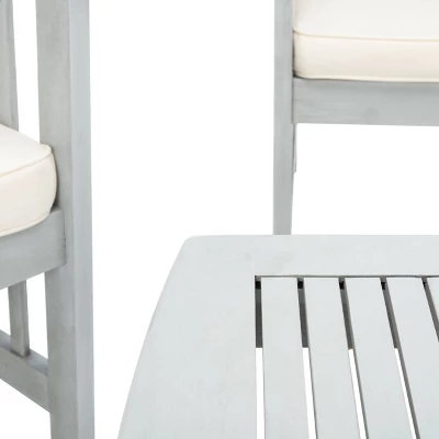 Rocklin 4pc Living Set - Gray/Beige/Navy - Safavieh - Image 4