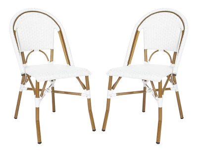 Salcha Indoor Outdoor French Bistro Side Chair (Set Of 2) - Safavieh - Image 11